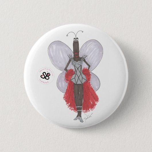 SBMの擬似有名人の幾何学的なファッションボタンPin 缶バッジ (正面)