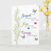 SBTF 2018-Hope勇カスタム気の カード (黄色い花)