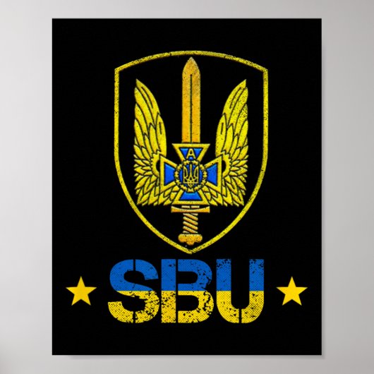 SBU ウクライナ アルファ部隊 特殊部隊 スペツナズ 1 ポスター (正面)