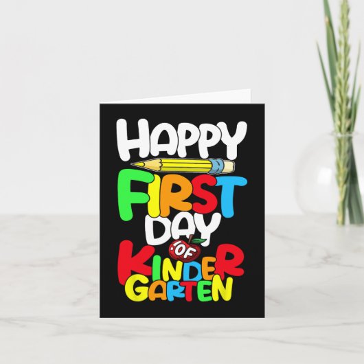 Scに戻る幼稚園先生の幸せな初日 カード (正面)