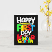 Scに戻る幼稚園先生の幸せな初日 カード (黄色い花)