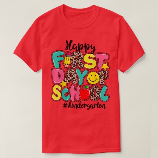Scに戻る幼稚園先生の幸せな初日 Tシャツ (デザイン正面)