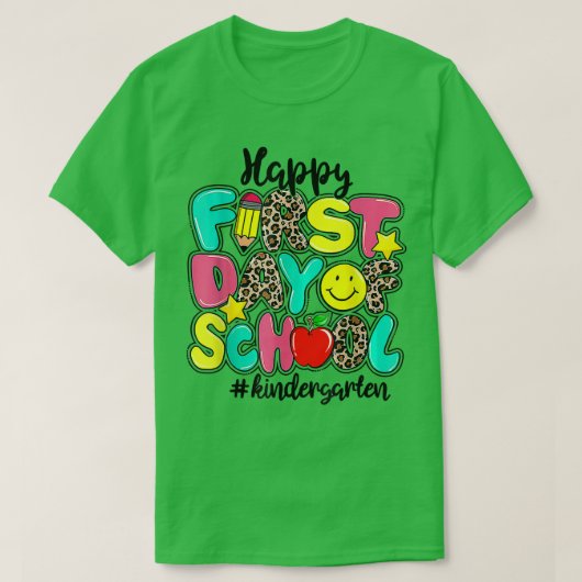 Scに戻る幼稚園先生の幸せな初日 Tシャツ (デザイン正面)
