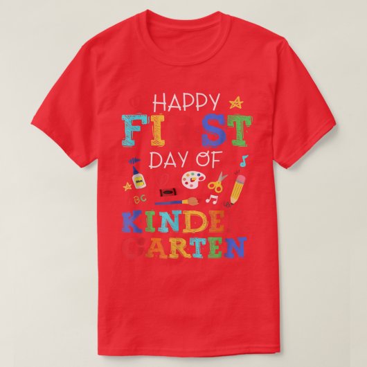 Scに戻る幼稚園先生の幸せな初日 Tシャツ (デザイン正面)