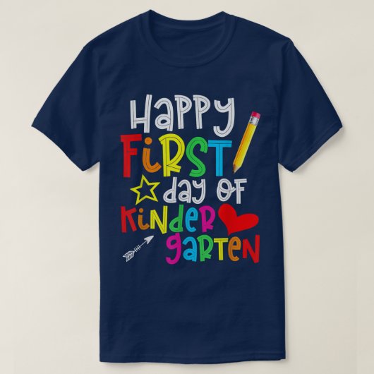 Scに戻る幼稚園先生の幸せな初日 Tシャツ (デザイン正面)