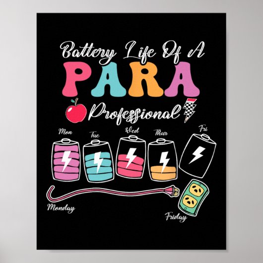 Scに戻るParaのParaprofessionalのバッテリ寿命 ポスター (正面)