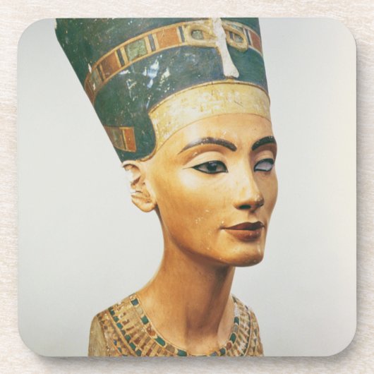 scのスタジオからの女王のNefertitiバスト、 コースター (正面)
