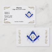 SCのスターバストのビジネスまたはプロフィールカード 名刺 (正面/裏面)