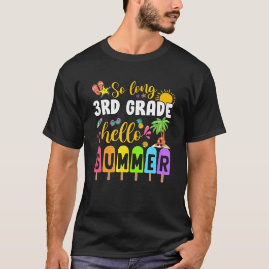 Scの最後の日の長い3年生の夏の時間 Tシャツ (正面)