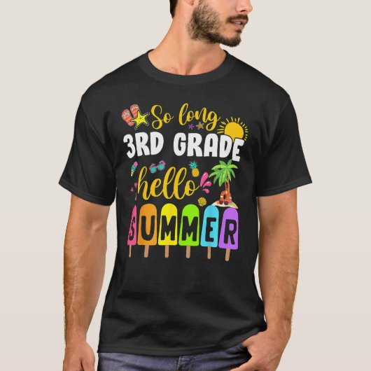 Scの最後の日の長い3年生の夏の時間 Tシャツ (正面)