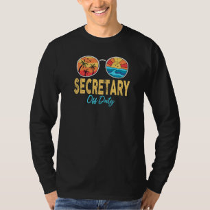 Scの最後の日を幸せに勤務外の秘書 Tシャツ