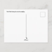 Scウッドアヒル葉書 ポストカード (裏面)