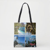 SCセイシェルズビーチリゾートロドイチアマルディビカ トートバッグ (正面)