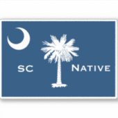 SCフラグ先住民 シール (正面)