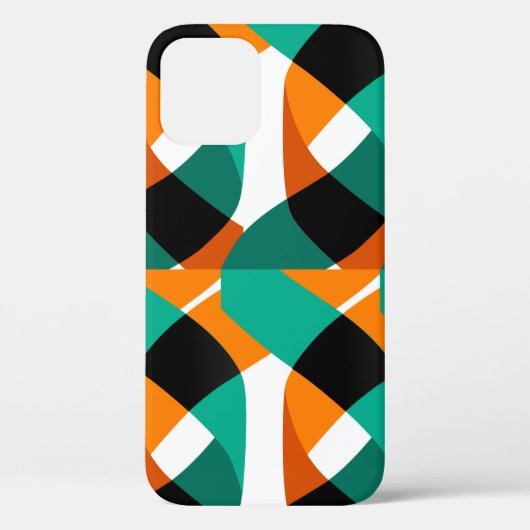 scモダンの形状と幾何学的シームレスパターン Case-Mate iPhoneケース (裏面)