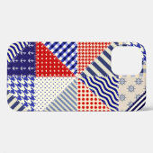 scモダンの形状と幾何学的シームレスパターン Case-Mate iPhoneケース (裏面 (横))