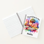 SCランドスケープ（手のひら型とスカイライン） ノートブック (内部)