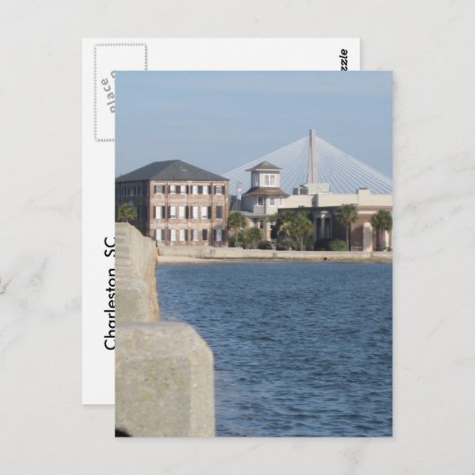 SC, Charleston ポストカード (正面/裏面)