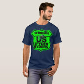 SC Midlands支部 - ロゴ セーフティグリーン Tシャツ (正面フル)