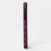 SC Monogram Chevron、Red-Blue iPhone 5/5sケース Case-Mate iPhoneケース (裏面/左)