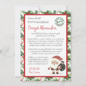 Sc Scrisoare de la Mos Craci Scrisoare de la Mos C 招待状 (正面)