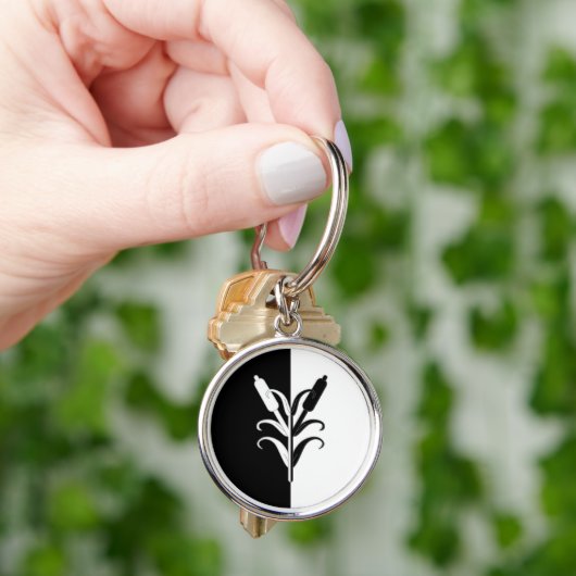 SCAアイアンボグラウンド、小（1.44インチ）キーチェーン キーホルダー (手)