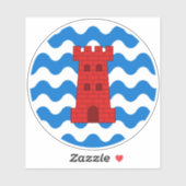 SCAアイルズビニールステッカー シール (シート)