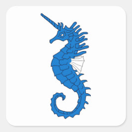 SCAアトランティアポピュレースバッジステッカー スクエアシール