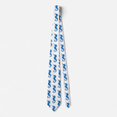 SCAアトランティアポピュレースバッジタイ ネクタイ (正面)