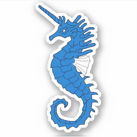 SCAアトランティスカスタムシアのカットビニールシール シール (正面)