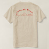 SCAアバインチャッグライTシャツ Tシャツ (デザイン裏面)