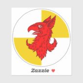 SCAアバカルビニールステッカー シール (シート)