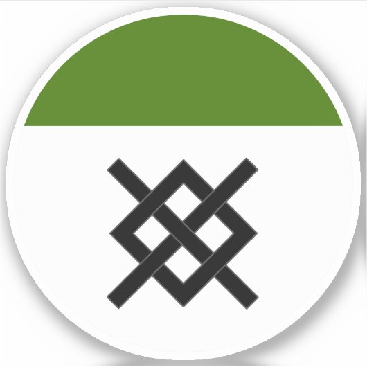 SCAアルタビアビニールステッカー シール (正面)