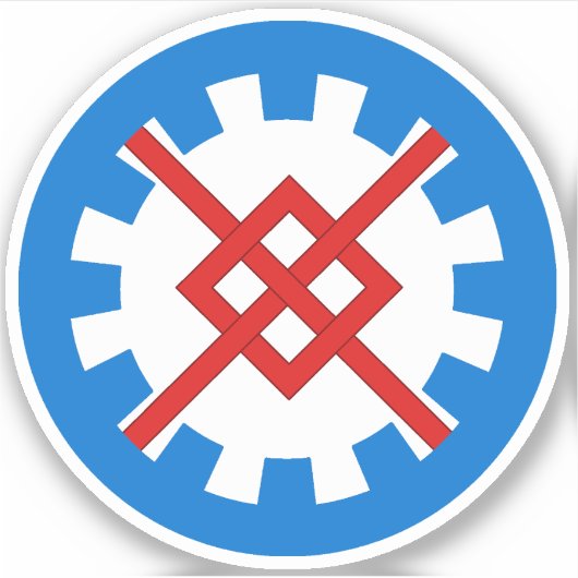 SCAインニラードビニールステッカー シール (正面)