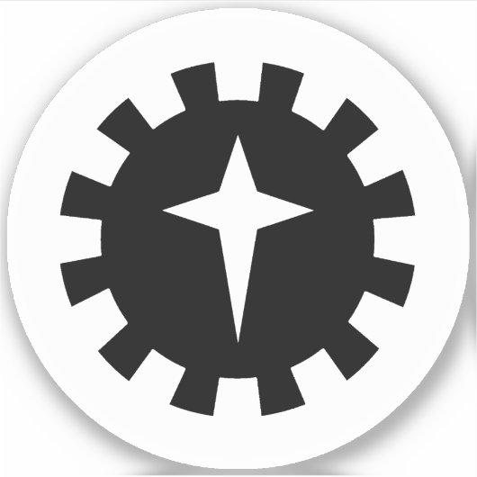 SCAイーストキングダムノーザンアーミービニールステッカー シール (正面)