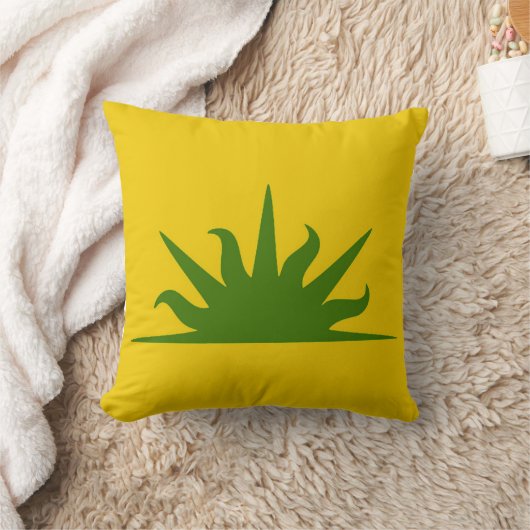 SCAウェストキングダムポピュレースバッジ装飾用クッション クッション (ブランケット)