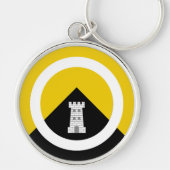 SCAエンドウェアラードキーチェーン キーホルダー (正面)