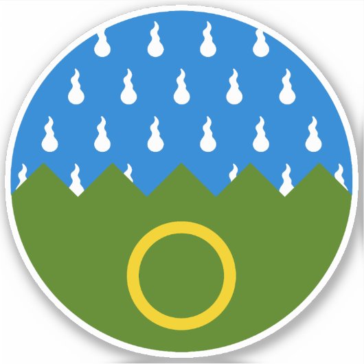 SCAエンドレスヒルズビニールシール シール (正面)