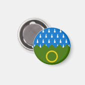 SCAエンドレスヒルズマグネット マグネット (正面/裏面)