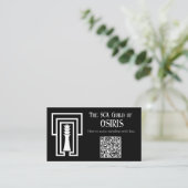 SCAオシリスカード組合 名刺 (スタンド正面)