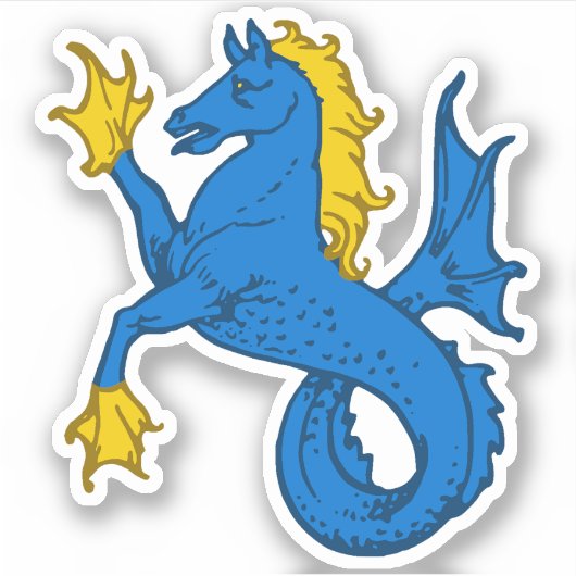 SCAオストガーカスタムドカットビニールステッカー シール (正面)