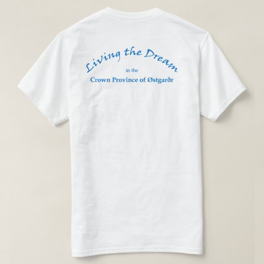 SCAオストガー Tシャツ (デザイン裏面)