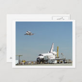 SCAオーバーヘアのコロンビアと滑走路で努力 ポストカード (正面/裏面)