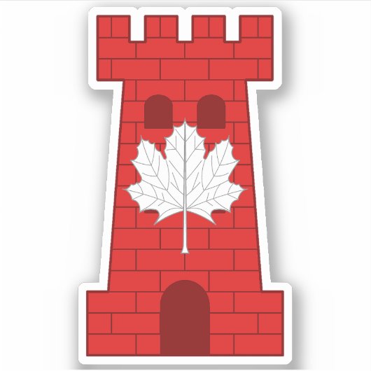 SCAカステルルージュカスタムカットビニールステッカー シール (正面)