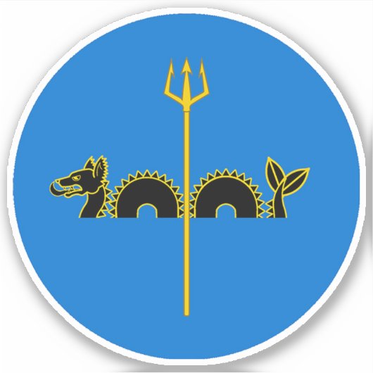 SCAカラフィアビニールステッカー シール (正面)