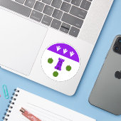 SCAカーゲリンニオグビニールステッカー シール (ノートパソコンとiPhone)