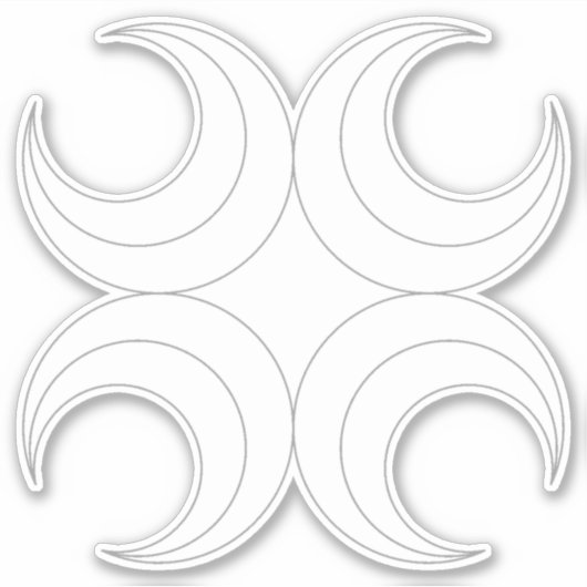 SCAカードカスタムカットビニールシール シール (正面)