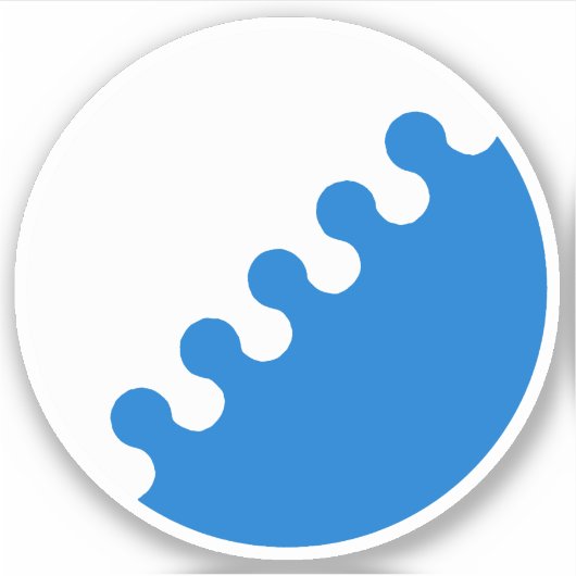 SCAクレフトランズビニールステッカー シール (正面)