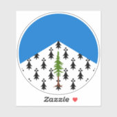 SCAクロスストンビニールステッカー シール (シート)