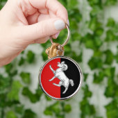 SCAグリーンアバーンキーチェーン キーホルダー (手)